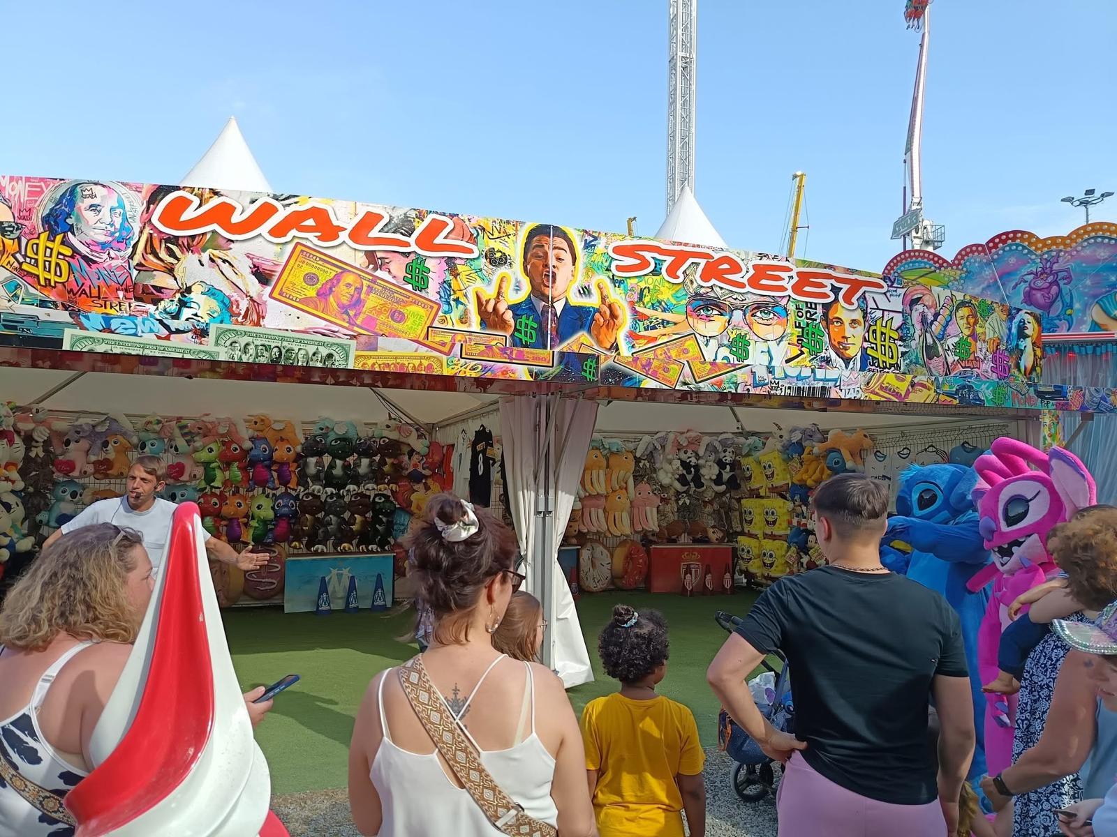 Stand de jeux Wall Street De Filippis Events